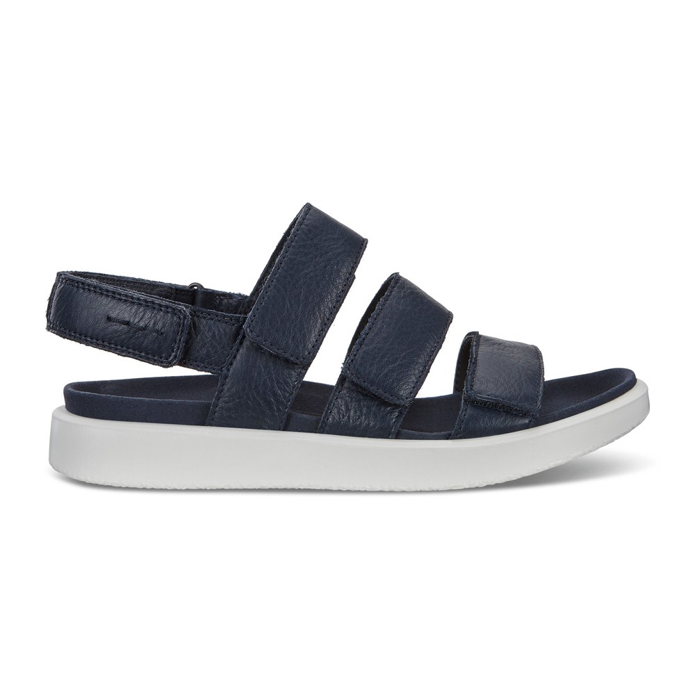 Sandalias Mujer - ECCO Flowt Flat - Azul Marino - NDW236950